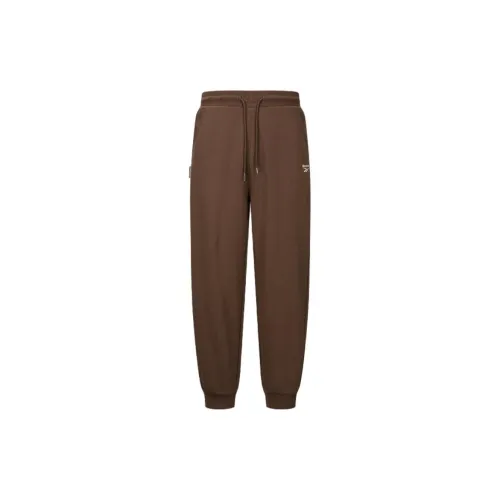 Reebok Knitted Sweatpants Unisex Brown