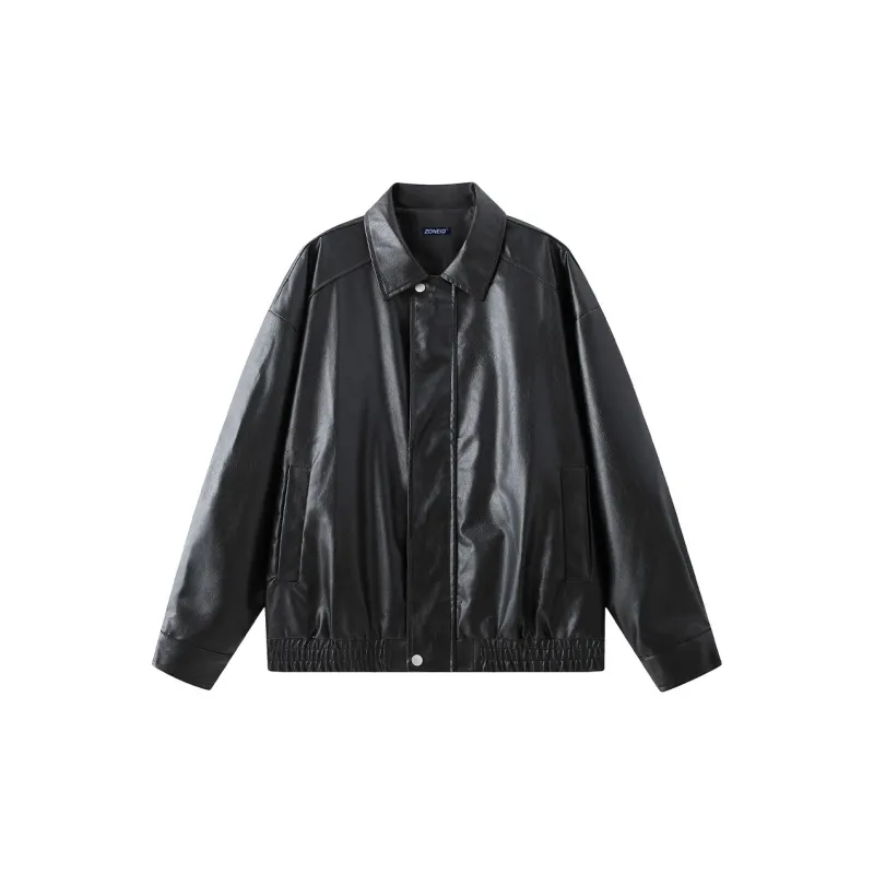 ZONEiD Leather Jackets Unisex-1