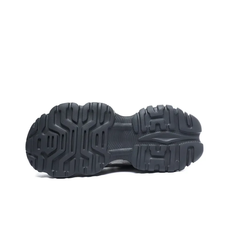 X ZONE Cushioning Coverage Wear Resistant Lightweight Breathable Low Top Chunky Sneakers Men-11