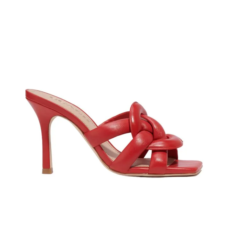 COACH Kellie Slide Slippers Women's Red-1