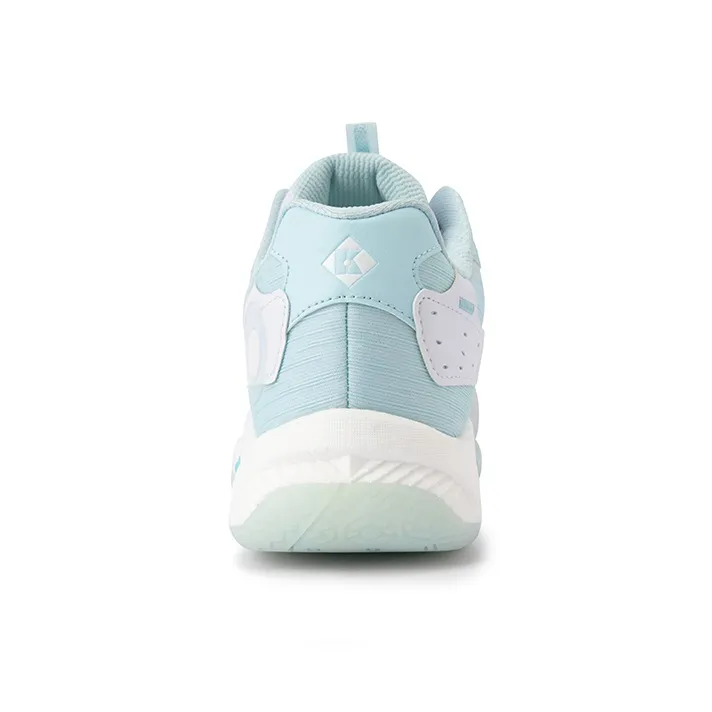 KUMPOO Slip Resistant, Breathable, Coverage, Support Badminton Shoes Unisex Sky Blue-3
