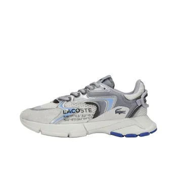 LACOSTE L003 Neo Low Top Casual Shoes Women's Light Gray/Silver