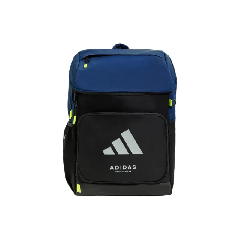 Adidas Polyester Backpack Regular Men's Dark Blue & Black-0