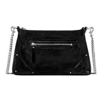 REBECCA MINKOFF Leather Crossbody Bag Shoulder Bag Women's Black