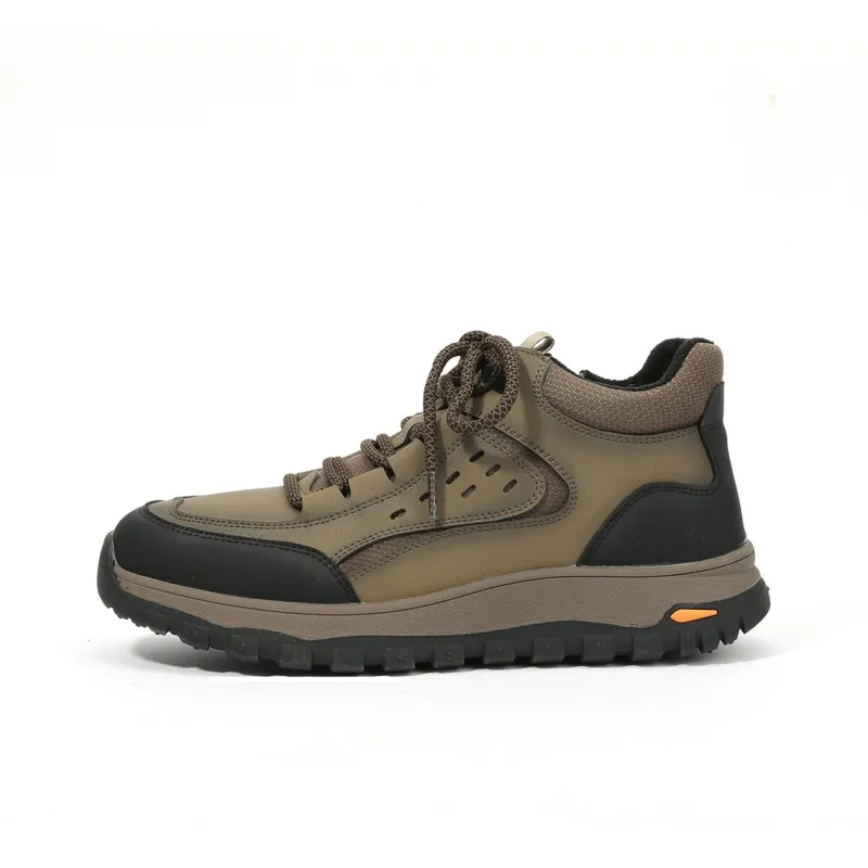 Old Meihua Casual Shoes Men Mid Top-5