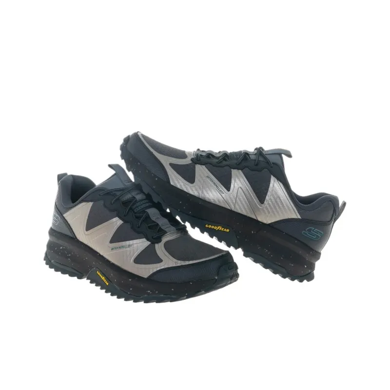 Skechers Water Resistant Slip Resistant Breathable Low Top Outdoor Shoes Men Black-2