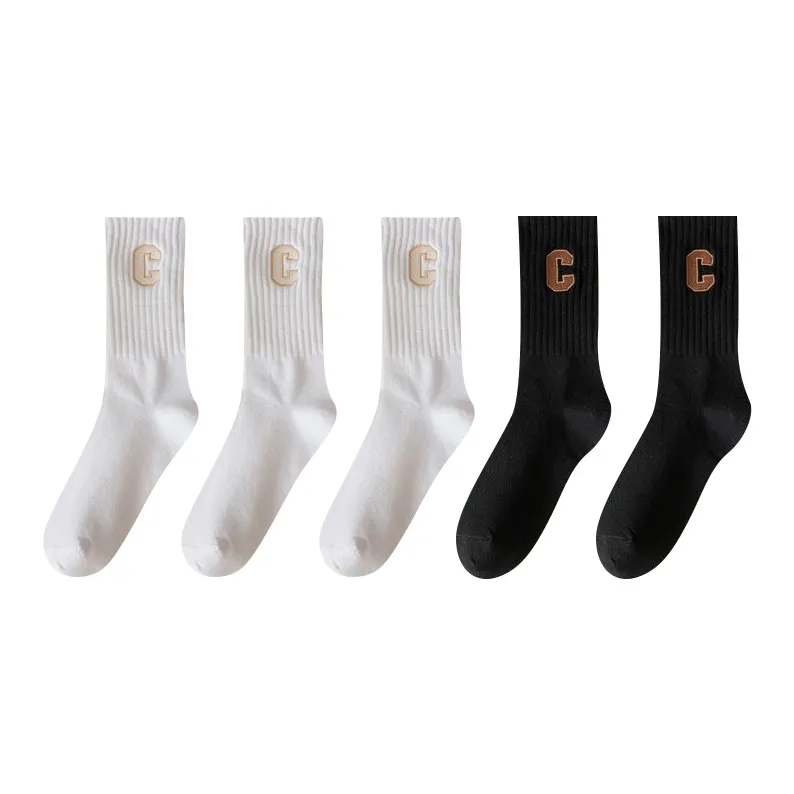 MIIOW Mid Calf Socks Unisex 5 Pack-21