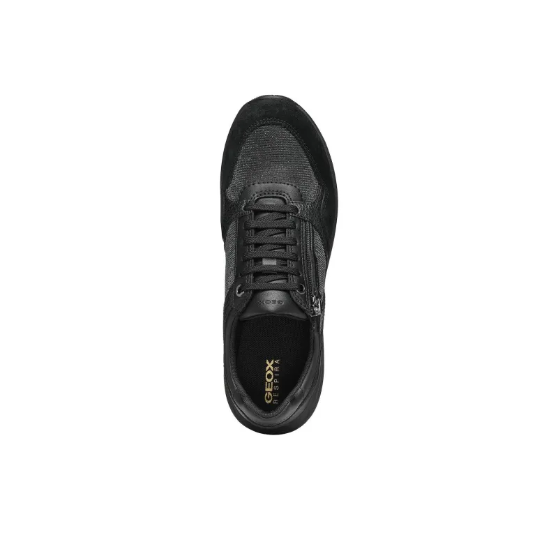 GEOX Low Top Casual Shoes Women's Black-5