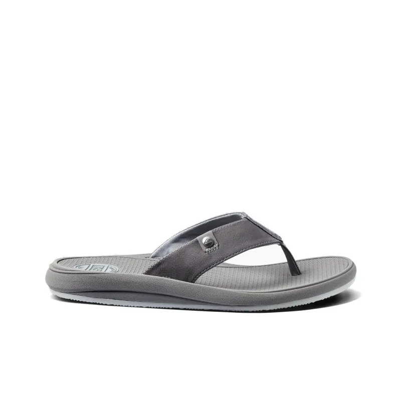 REEF Slip-Resistant Flip Flops Men Gray-1