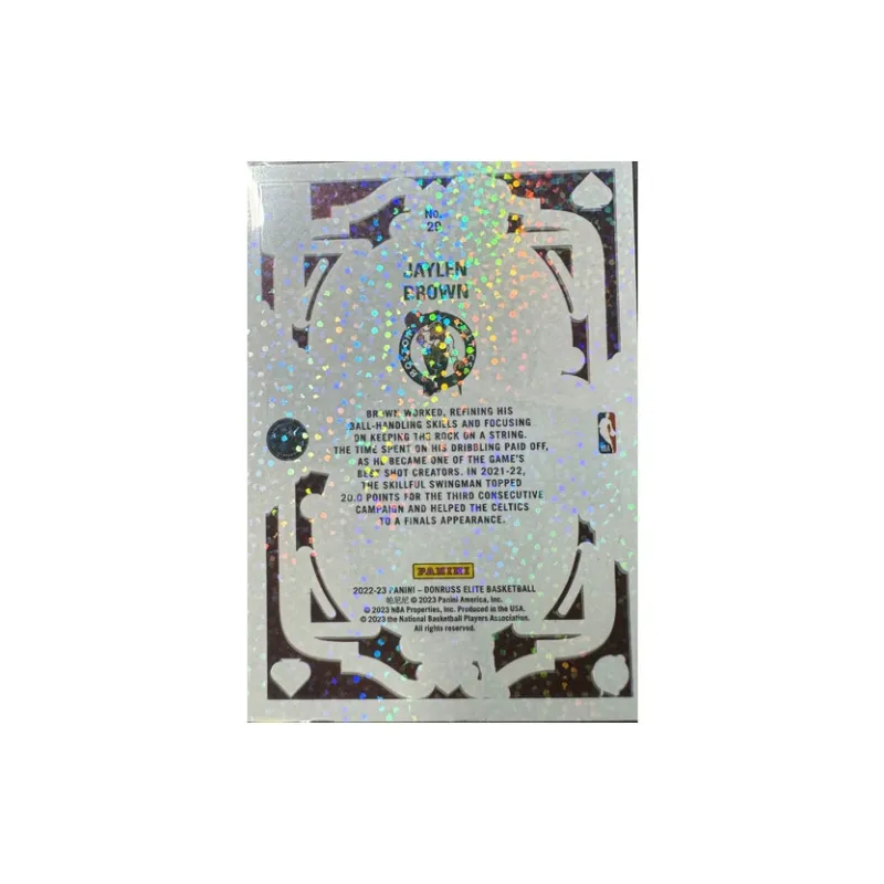 PANINI Jaylen Brown Poker Card Film Special Card Sports Cards 1 Pc-1