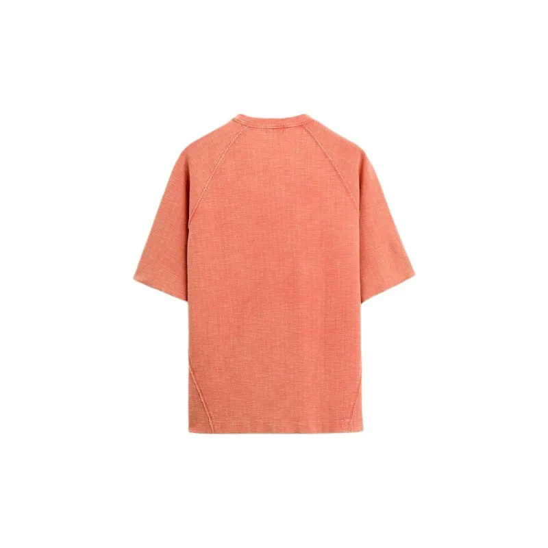 ZARA T-Shirts Men Orange-1