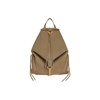 REBECCA MINKOFF Leather Backpack Women's Clay
