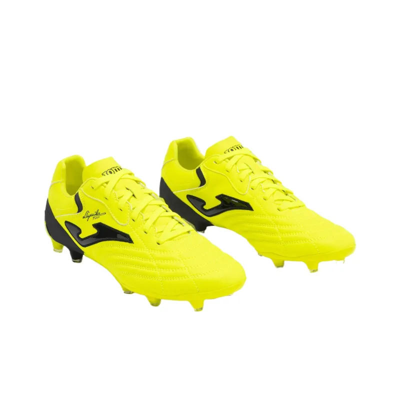 Joma Aguila Anti-Slip Wear-Resistant Soccer Shoes Unisex Neon Yellow-1