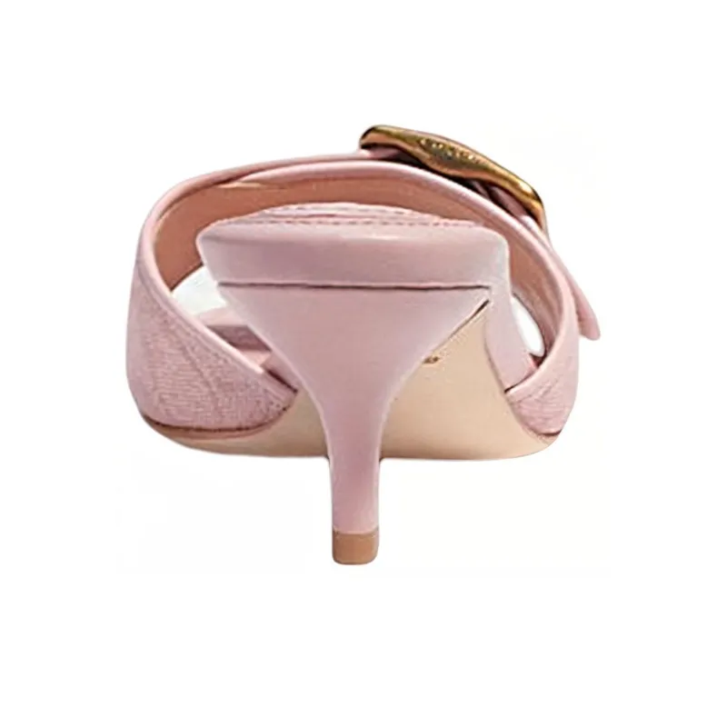 COACH Margot Slide Slippers Women's Pink-4