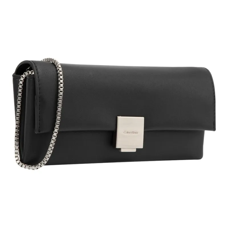 CALVIN KLEIN Synthetic Material Shoulder Bag Women's Space Black-1