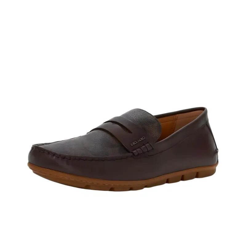 COACH Men's Casual Shoes Men Low Top Brown-2