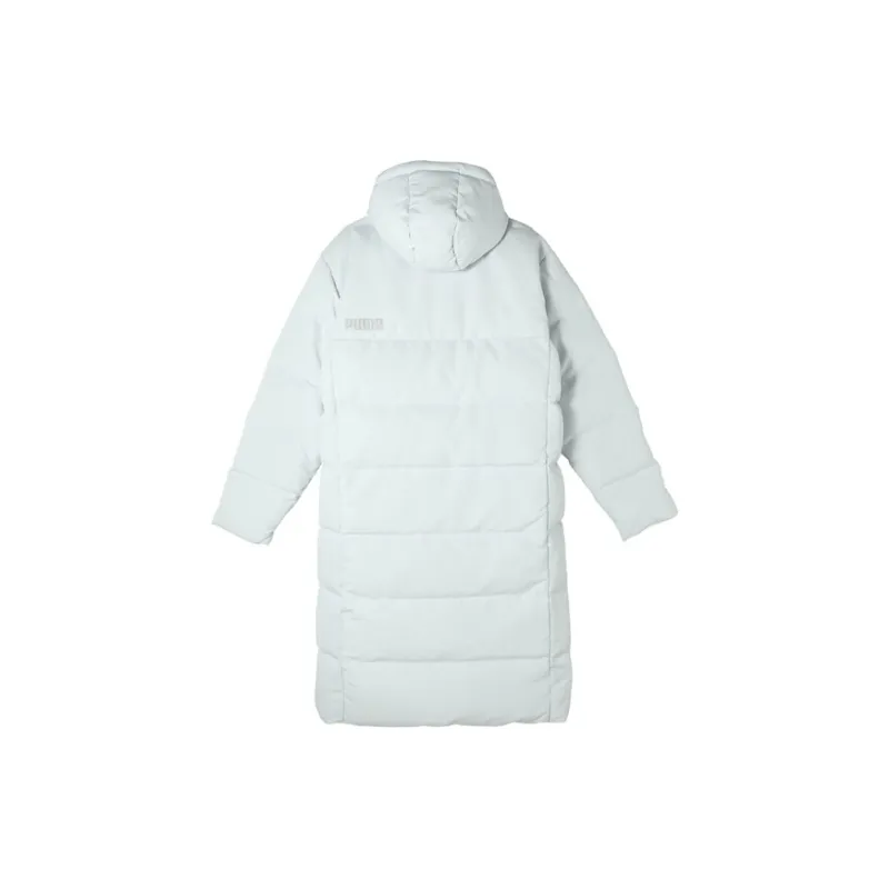 PUMA LONG OVERSIZED DOWN COAT Down Jacket Men's Silver-1