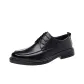 Black-Invisible Elevator Shoes/Hidden Wedge 6cm