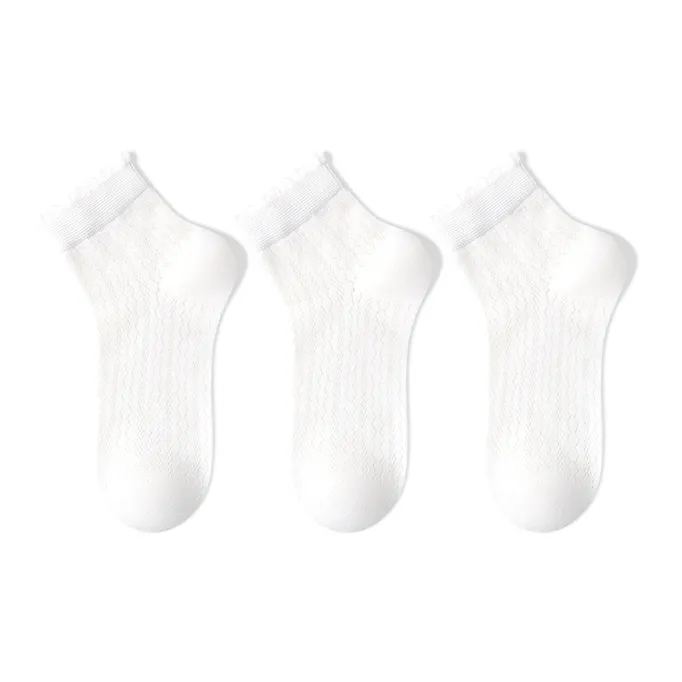 Moremoli Mid Calf Socks Women's 3 Pack-8