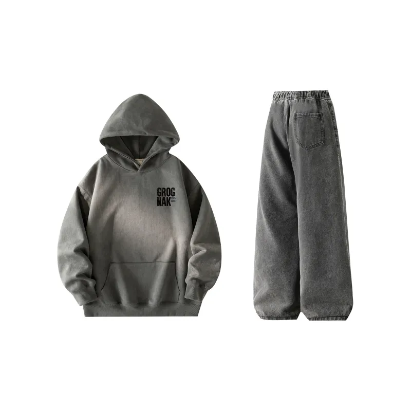 GROGNAK Sweatshirt Sets Unisex-44
