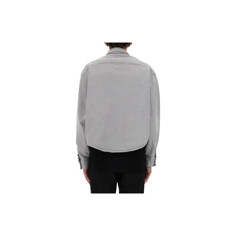 AMIPARIS Paris Long Sleeved Button Up Shirt-1