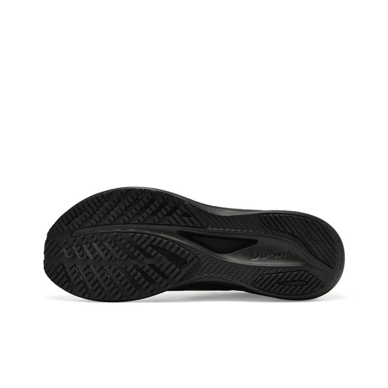 DO-WIN Anti-Slip Wear-Resistant Low-Top Physical Examination And Physical Test Running Shoes Unisex Black-3