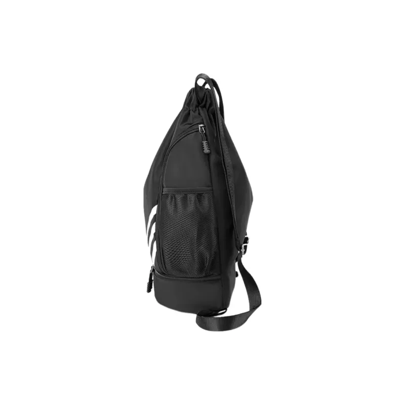 Warrior Nylon Gym Bag Unisex Black-2