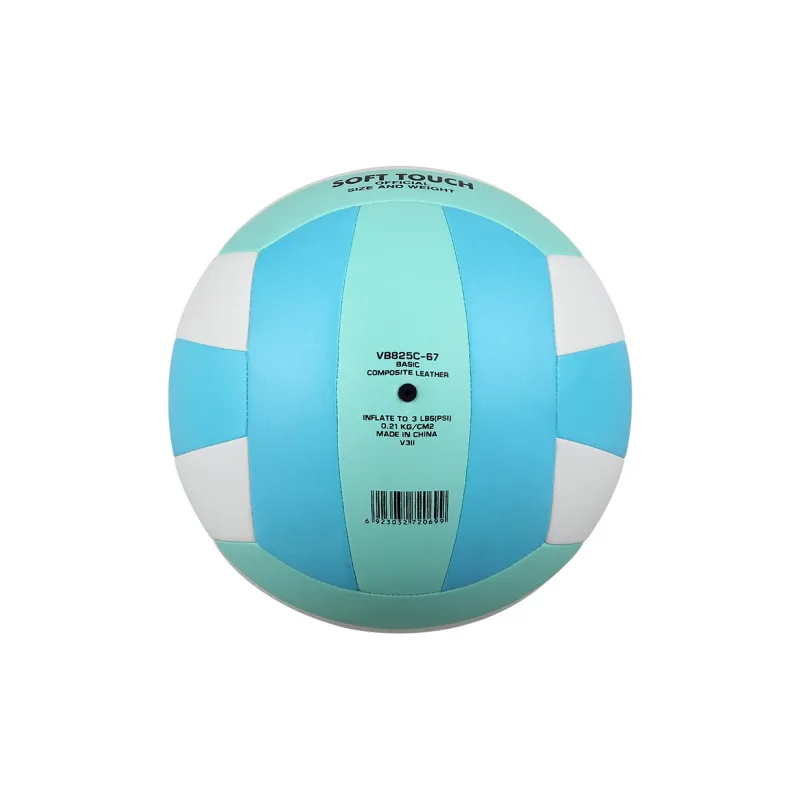 Star PU Size 5 Volleyball Unisex Blue White-5