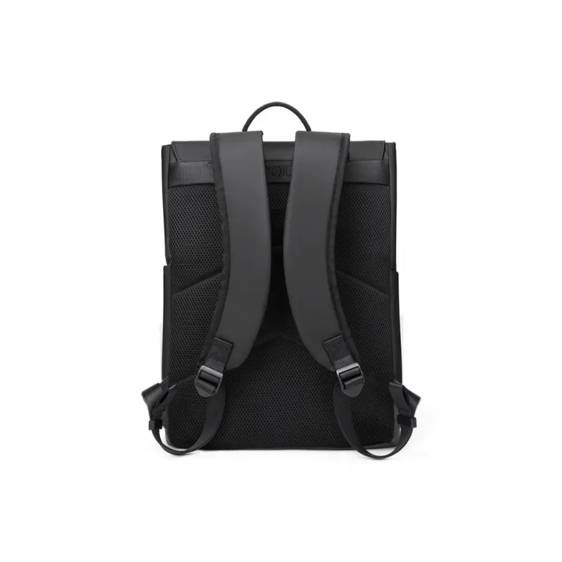 POLO Fabric With Synthetic Leather Backpack Large Size Men's Multicolor-23