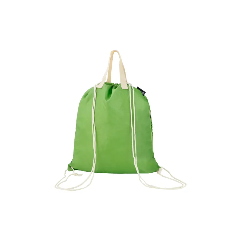 SUISSEWIN Polyester Backpack Unisex Green/Rose Red-2