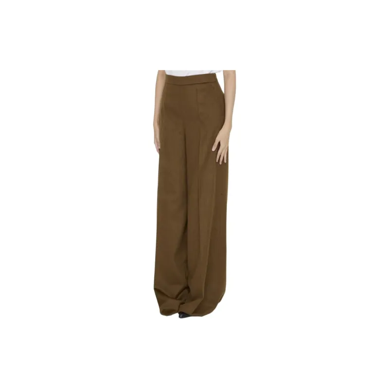 MaxMara Axe Wide Leg Trousers-4