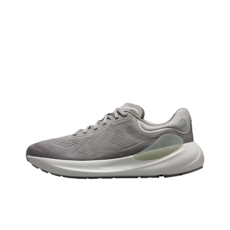 Lululemon Beyondfeel Anti Slip Wear Resistant Low Top Running Shoes Men Gull Gray-0