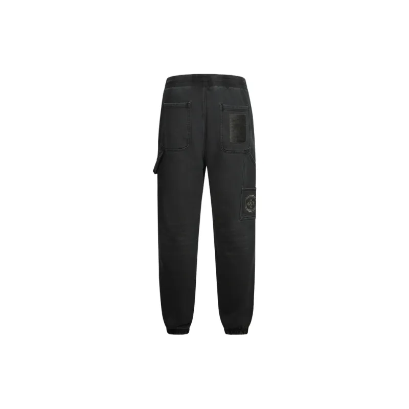 EVISU Casual Pants Men Charcoal Gray-1
