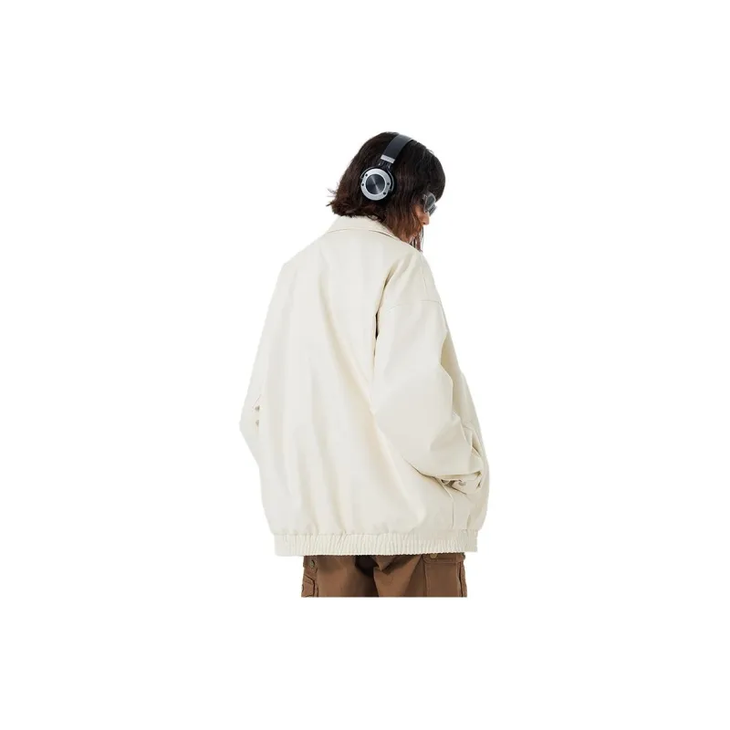 FOR FEAR THAT Leather Jacket Unisex-2