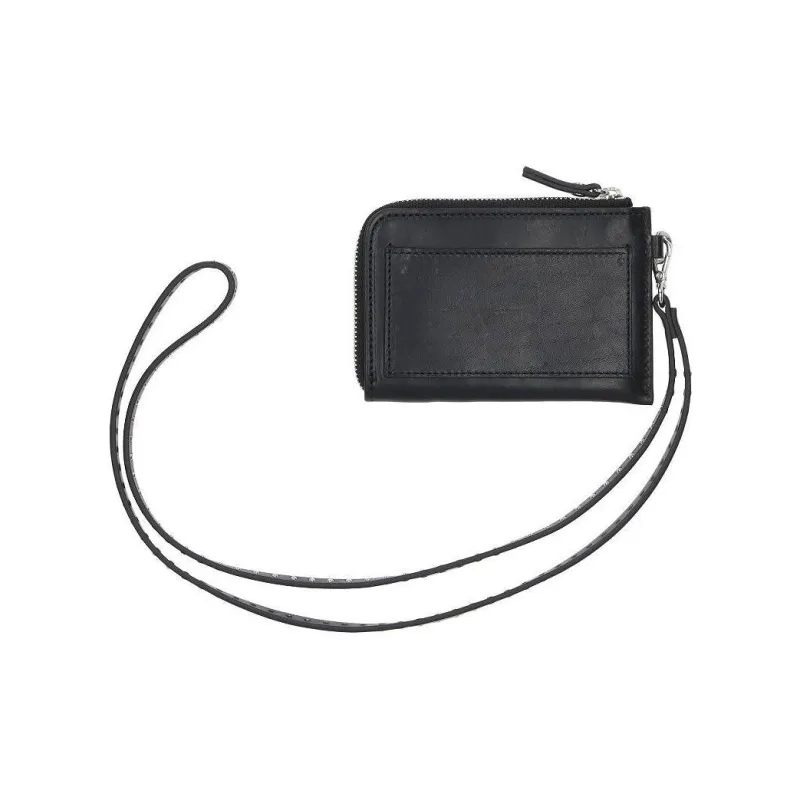 Supreme Cow Leather Wallet Regular Unisex Black-3