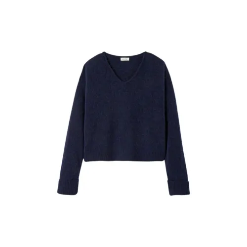 AMERICAN VINTAGE A.M Sweaters Women's Marine Blue