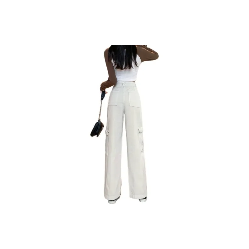 JASONWOOD Cargo Pants Women's Apricot-1