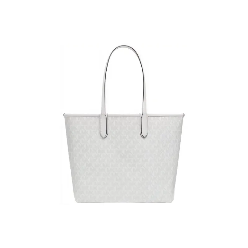 MICHAEL KORS Artificial Leather Tote Bag Shopping Bag Shoulder Bag Handbag Large Size Women's White-2