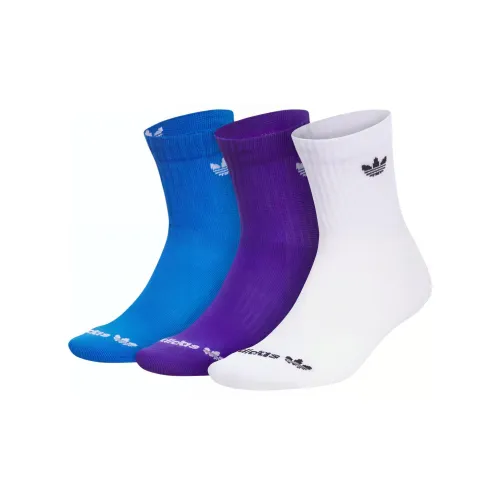 Adidas Originals Originals Trefoil 2.0 3-Pack High Quarter Socks Knee-High Socks Unisex 3 Pack