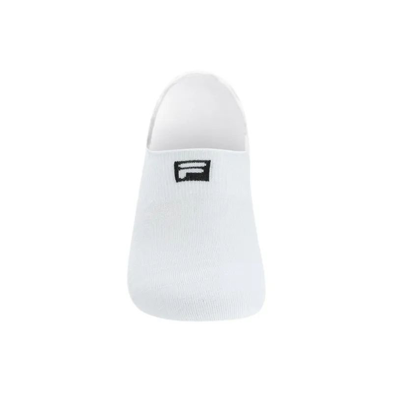 FILA Fitness Series No Show Socks Men's 1 Pack Jade White-2
