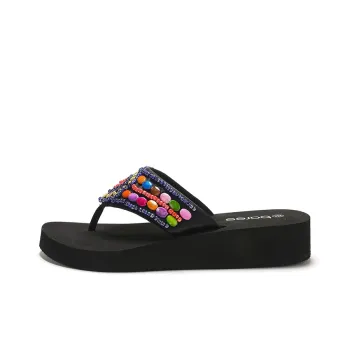 BOREE EVA Slip Resistant Abrasion Resistant Odor Resistant Flip Flops Women's