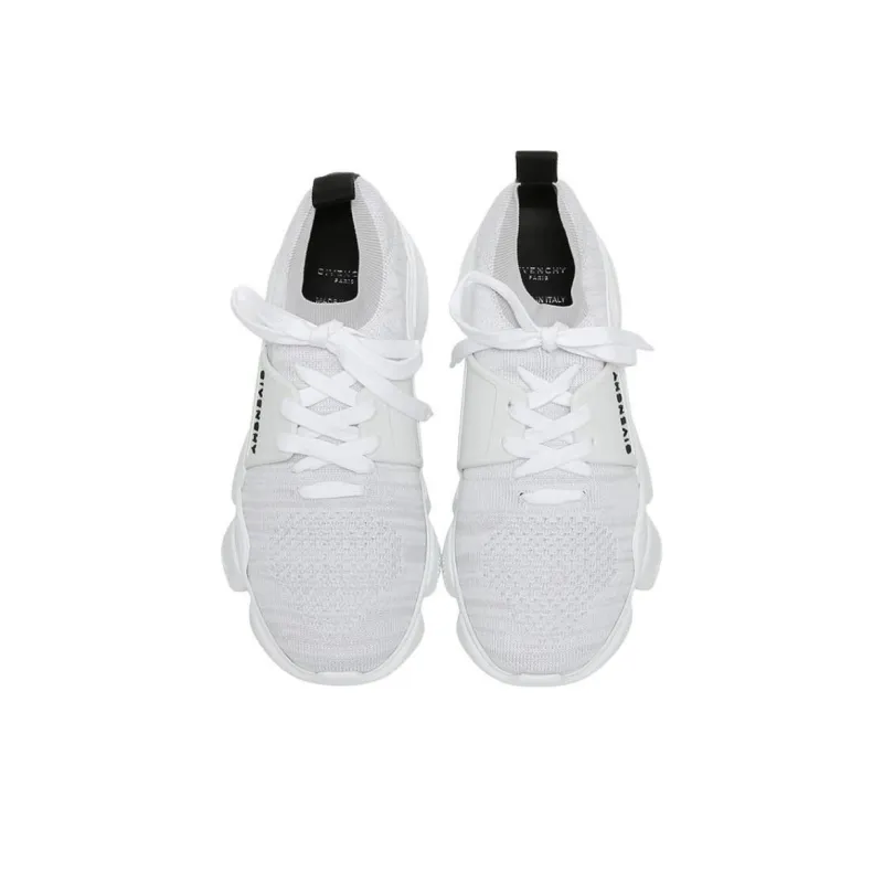 Givenchy JAW Series Breathable Low Top Casual Shoes Men's White Gray-3