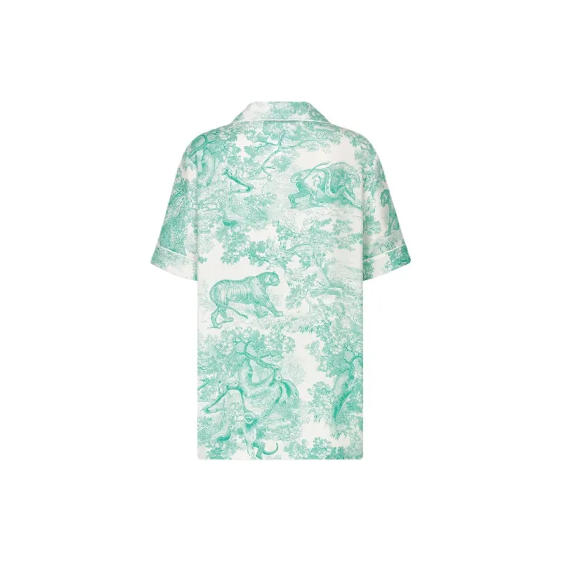 DIOR All Over Patterned Button Up Jacket-1