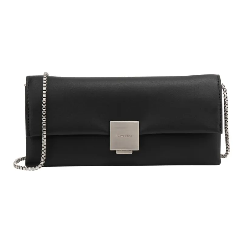 CALVIN KLEIN Synthetic Material Shoulder Bag Women's Space Black-0