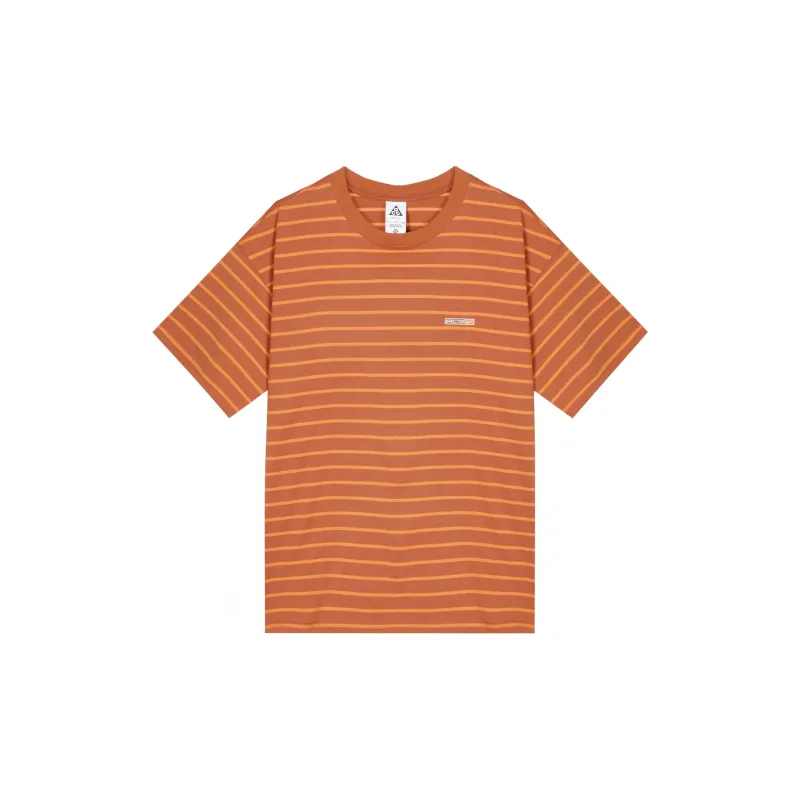 Nike T Shirts Men Orange-0