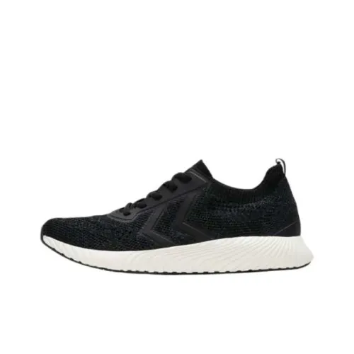 Hummel Anti-Slip Wear-Resistant Mid-Top Training Shoes Men Black