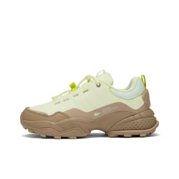 LACOSTE Low Top Chunky Sneakers Women's Yellow/Light Brown