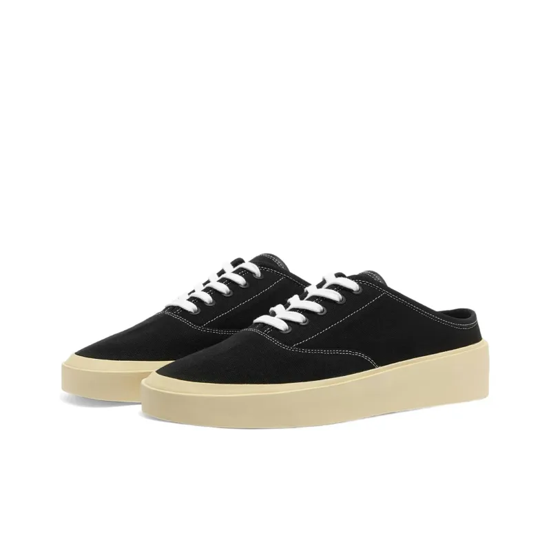 Fear Of God Rubber Sole Abrasion Resistant Slip Resistant Wrap toe Slippers Men Black-2