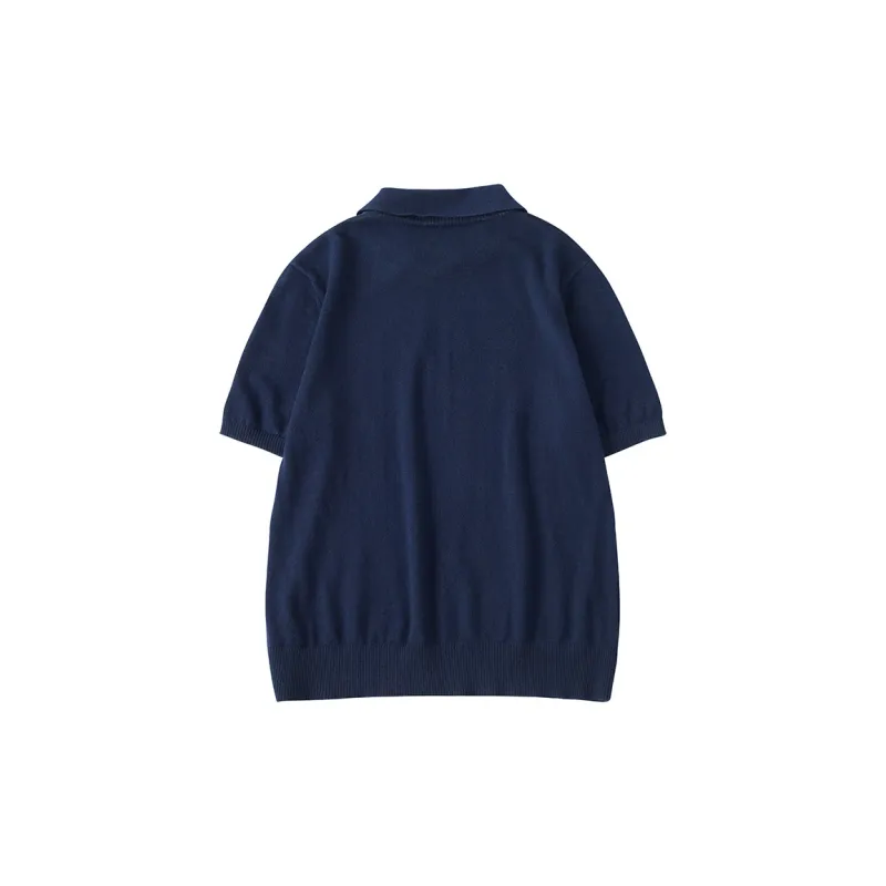 CYCLE DOCUMENT T Shirt Women's Navy Blue-1