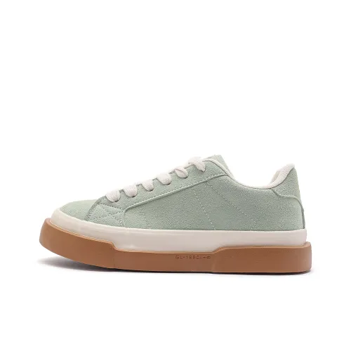 Mengsai Lightweight Anti Slip Low Top Casual Shoes Unisex Light Green